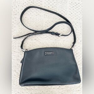 Kate spade Jeanne crossbody bag black leather play